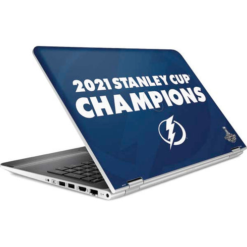 NHL 2021 Stanley Cup Champions Tampa Bay Lightning HP Pavilion Skin